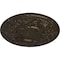 Ekena Millwork Oslo Ceiling Medallion (Fits Canopies up to 10 1/2"), 28 1/8"OD x 1 3/4"P, Stone Hearth Crackle CM28OSSHC - alternate 3